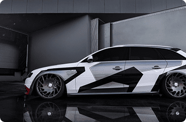 Частичная и полная оклейка